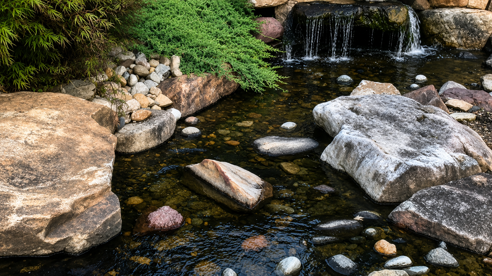 Custom Stone Water Features