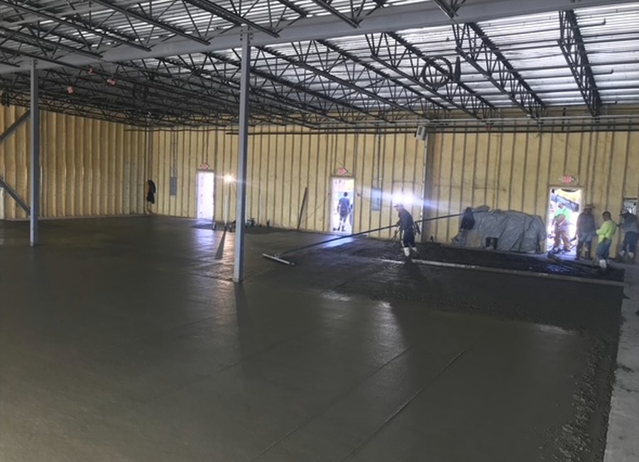 Commercial Slab Pour